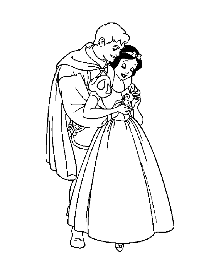 snow white coloring pages free. Snow White Coloring Pages.