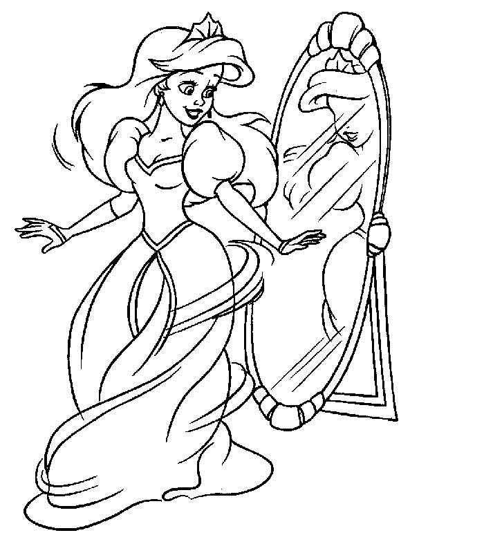 princess coloring pages free printable. Princess Coloring Pages 6