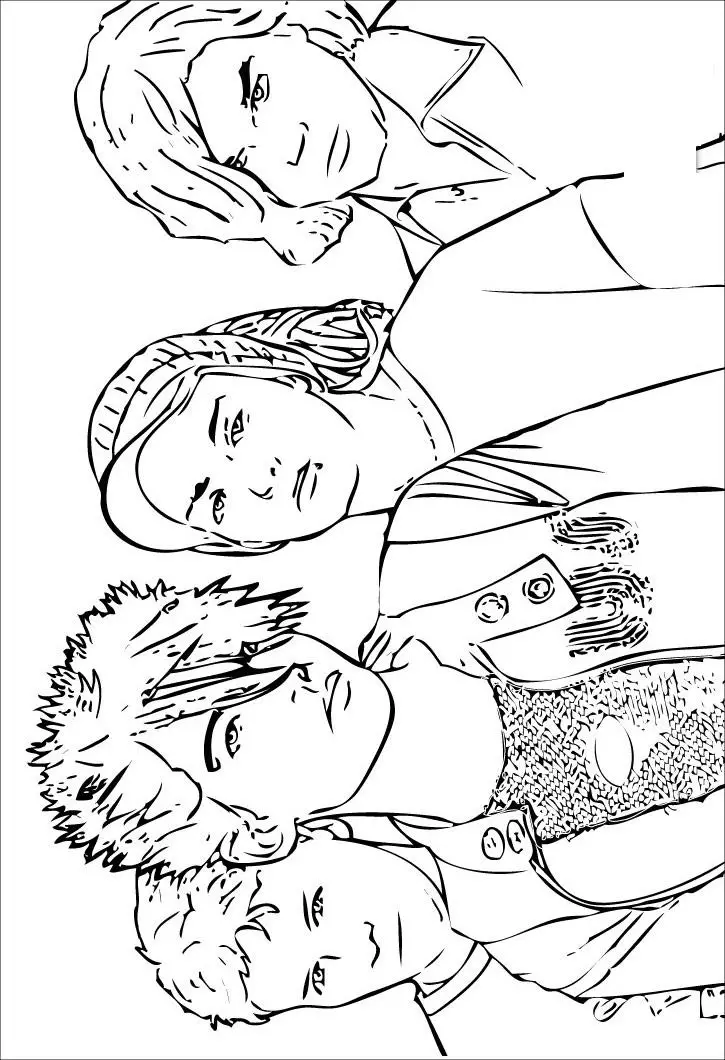 Hannah Montana Coloring Pages 4