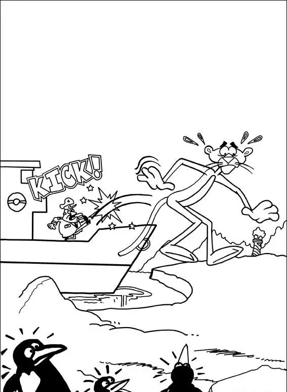 Pink Panther Coloring Pages 9