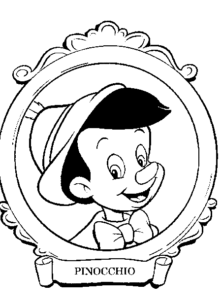 Pinocchio Coloring 10