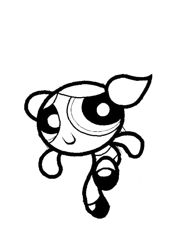 Power Puff Girls Coloring 11