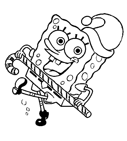Spongebob Squarepants Coloring Pages 1