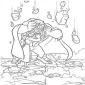 Belle Coloring Pages 15