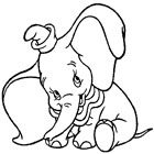 Dumbo Coloring 6